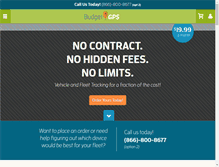 Tablet Screenshot of budgetgps.com